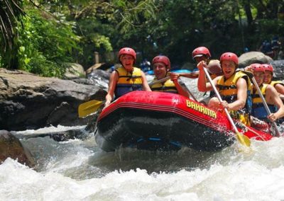 Rafting az Ayung folyón