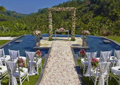 Esküvő az ubudi Royal Pita Maha Hotelben